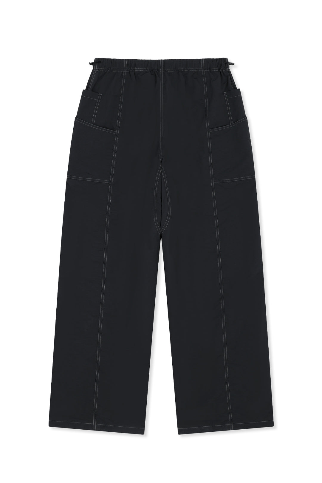 Matin Kim Multi Panel Parachute Pants — Black