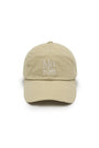 Matin Block Logo Ball Cap — Beige