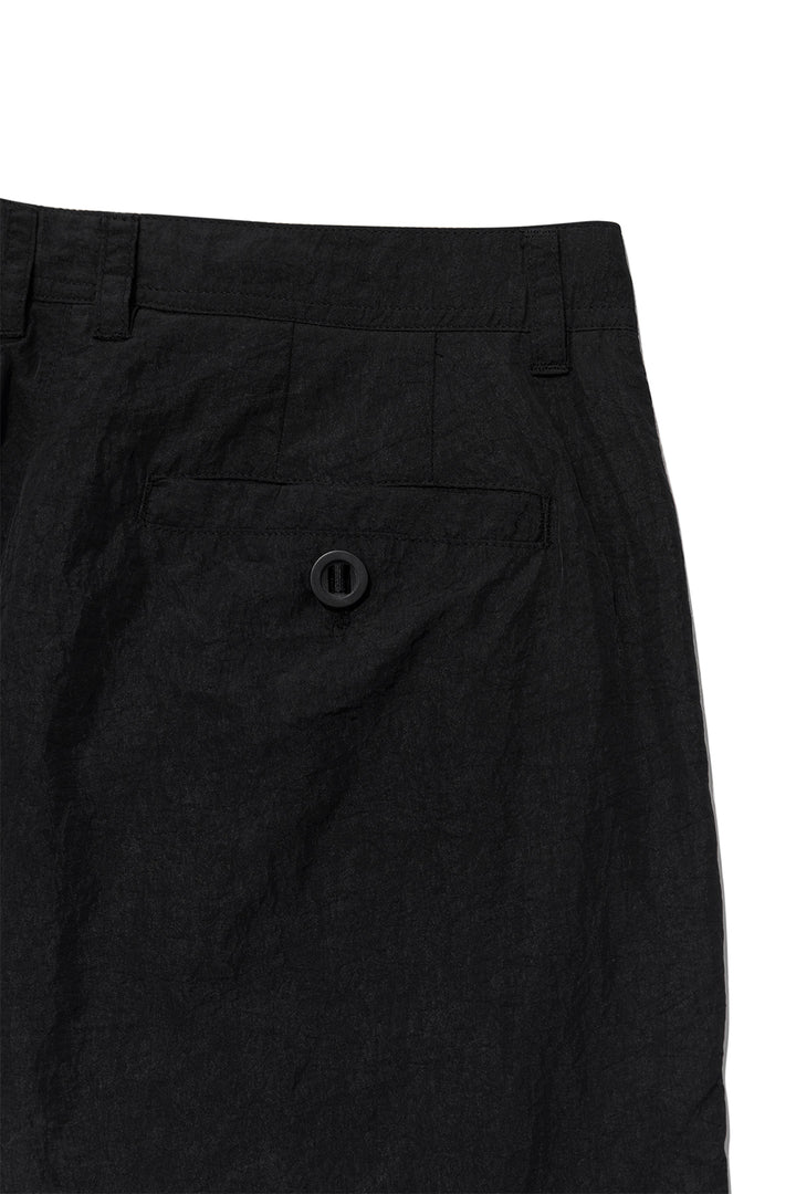 Matin Kim String Nylon Cargo Pants — Black