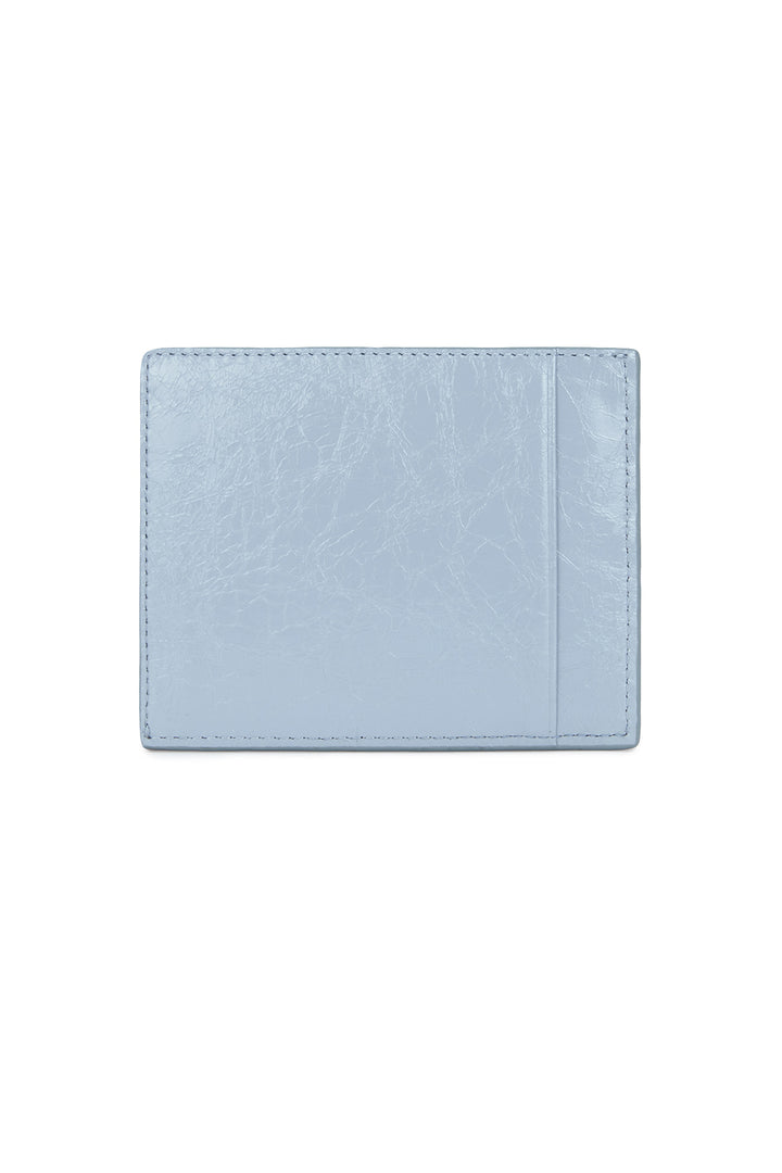 Matin Kim Glossy Slim Metal Card Holder Sky