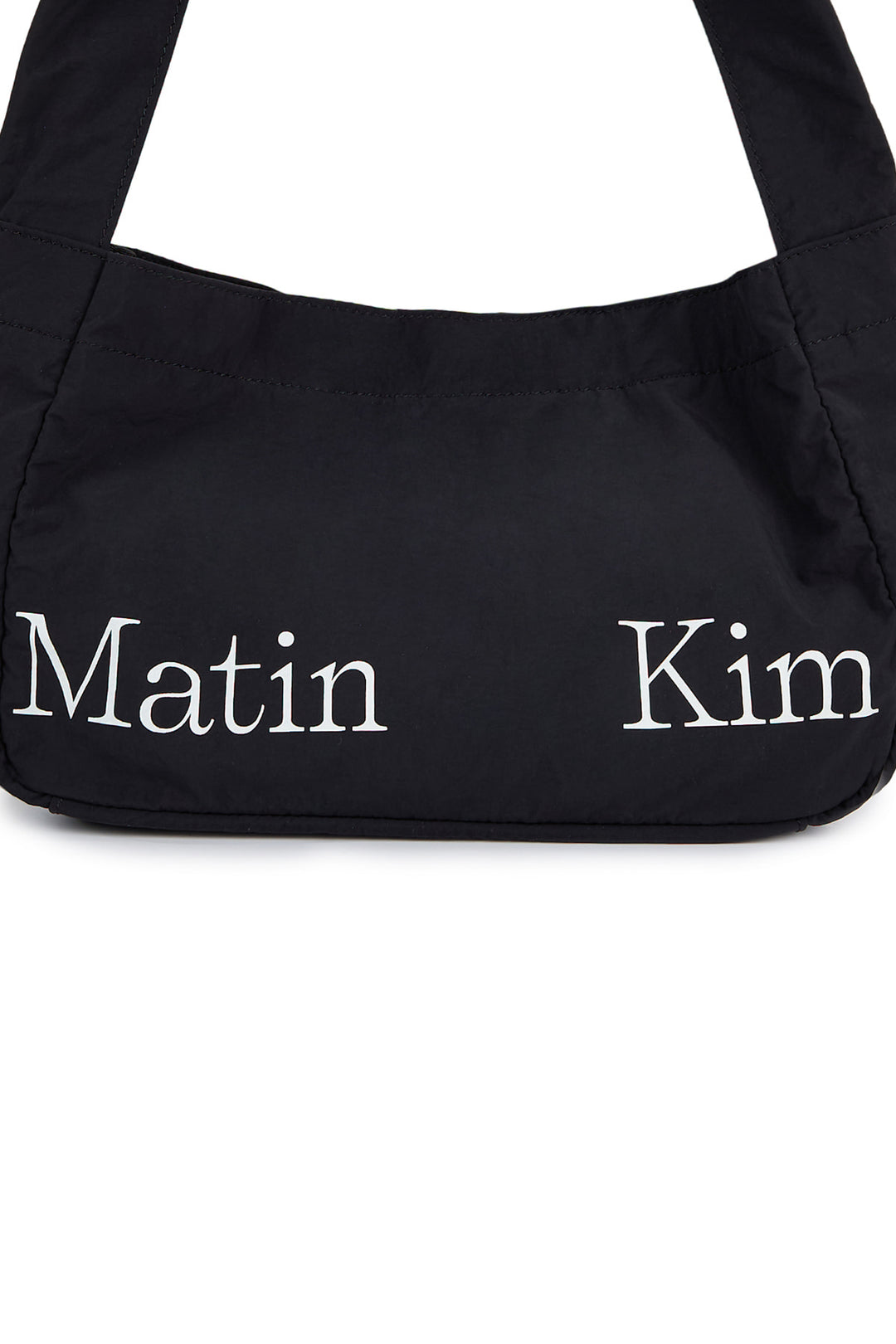 Matin Kim Crisp Mini Ecobag — Black