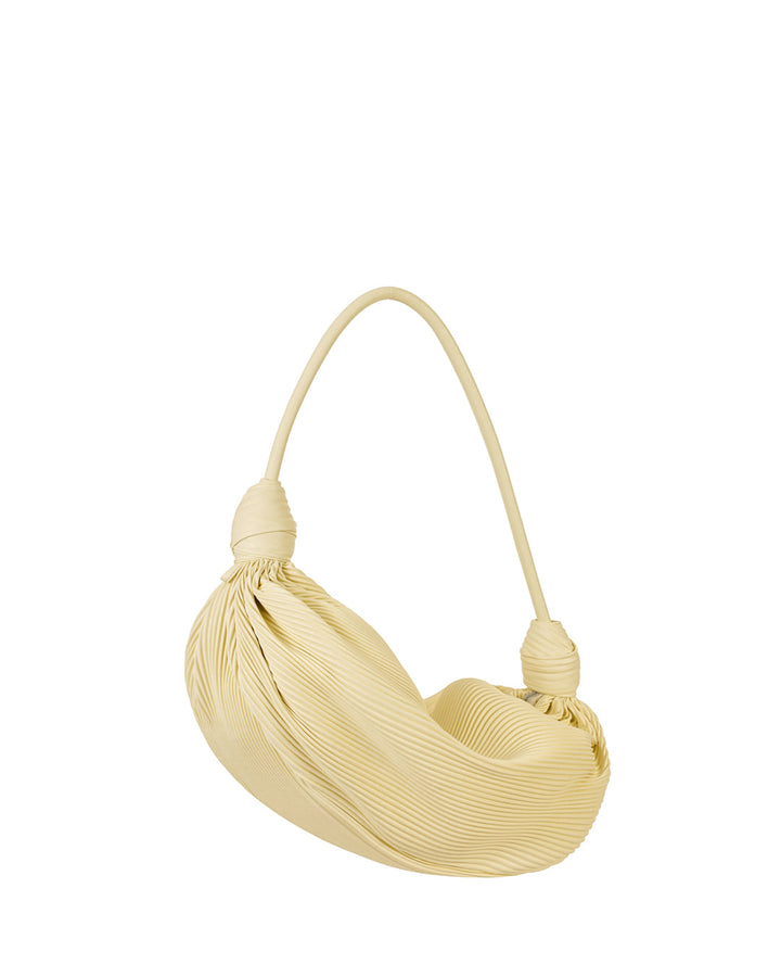Stand Oil Wave Knot Crossbody Bag — Butter