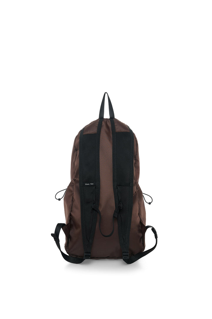 Matin Kim Airy Backpack — Brown