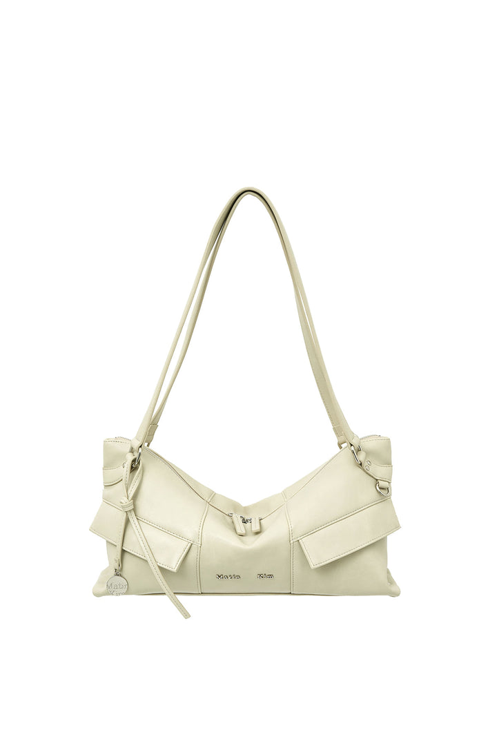 Matin Kim Wide Nemo Shoulder Bag Light — Beige