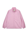 Matin Kim Back Logo High Neck Jumper — Pink