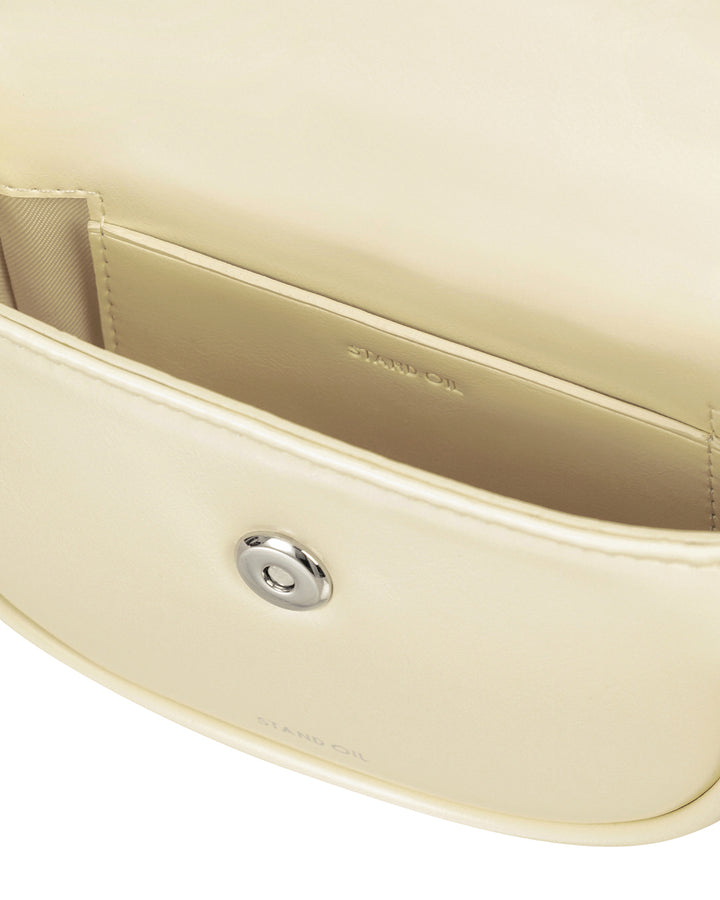 Stand Oil Mino Bag — Half-Moon Crossbody — Butter