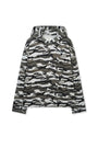 Matin Kim Typo Artwork Camouflage Hoody — Khaki