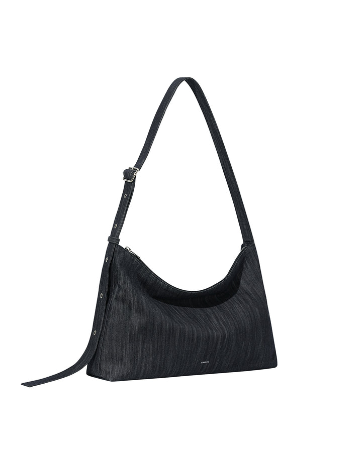 Stand Oil Ooze Bag — Slouchy Crossbody — Indigo