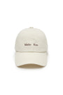 Matin Kim Mini Classic Logo Ball Cap — Cream