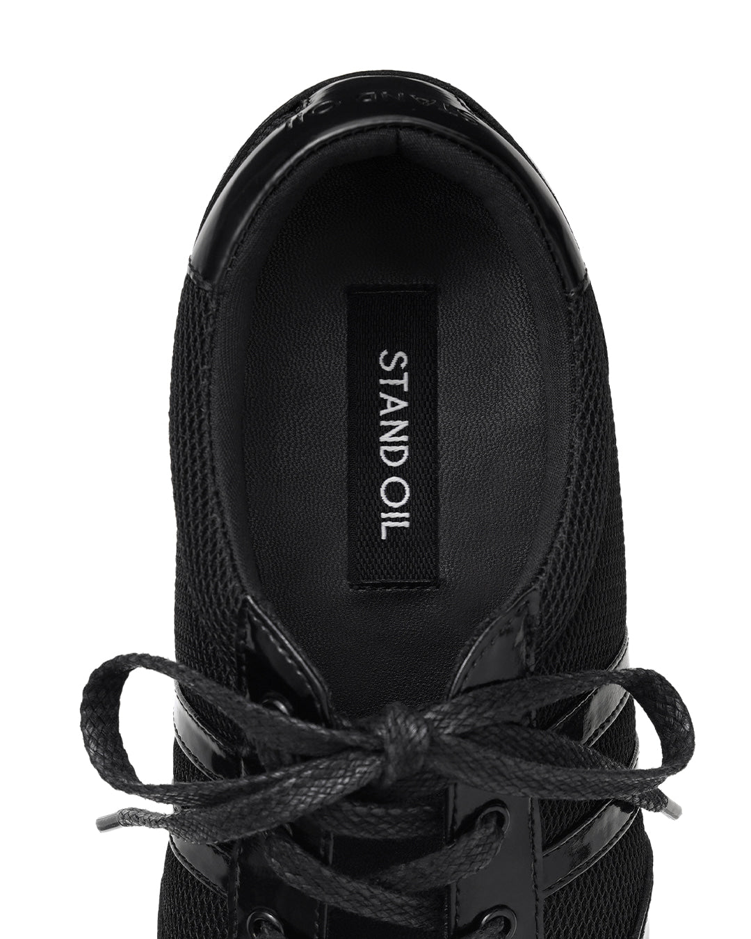 Stand Oil Morrow Square Sneakers — Black