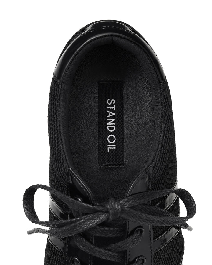 Stand Oil Morrow Square Sneakers — Black