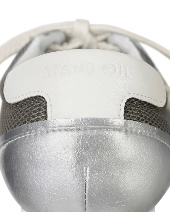 Stand Oil Morrow Square Sneakers — Silver