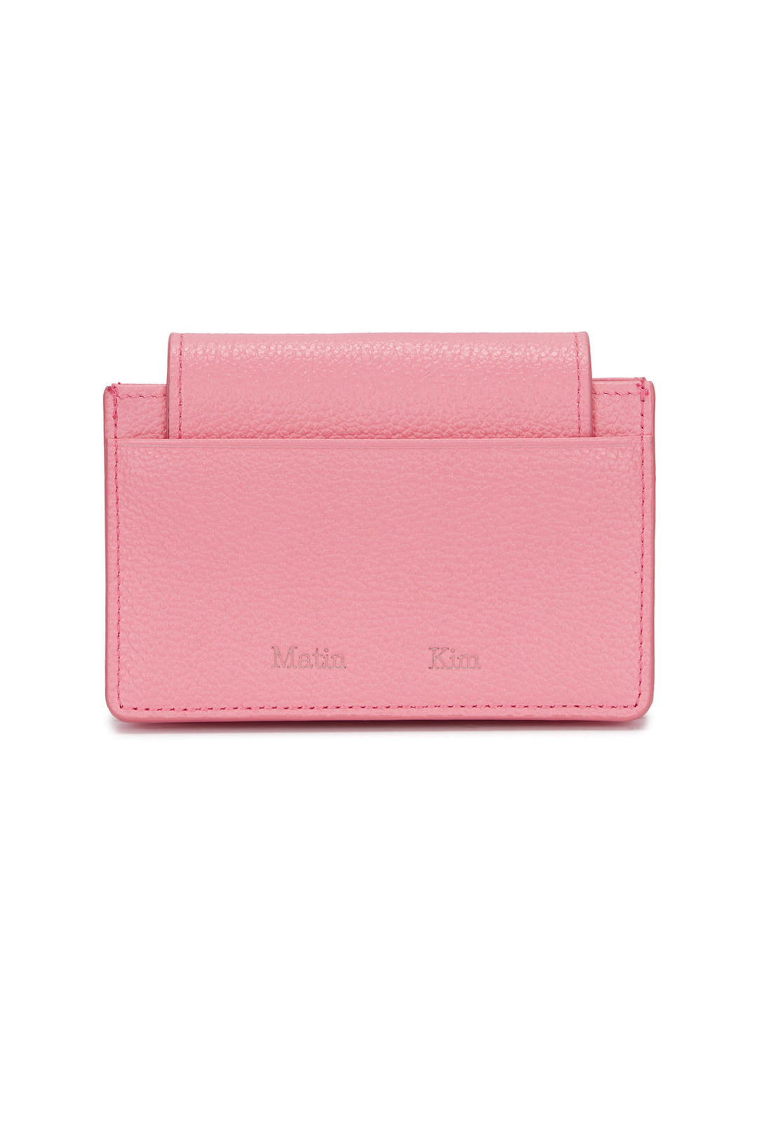 Matin Kim Accordion Wallet — Brass Hardware — Pink