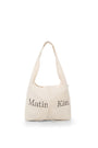 Matin Kim Logo Point Round Ecobag — Ivory