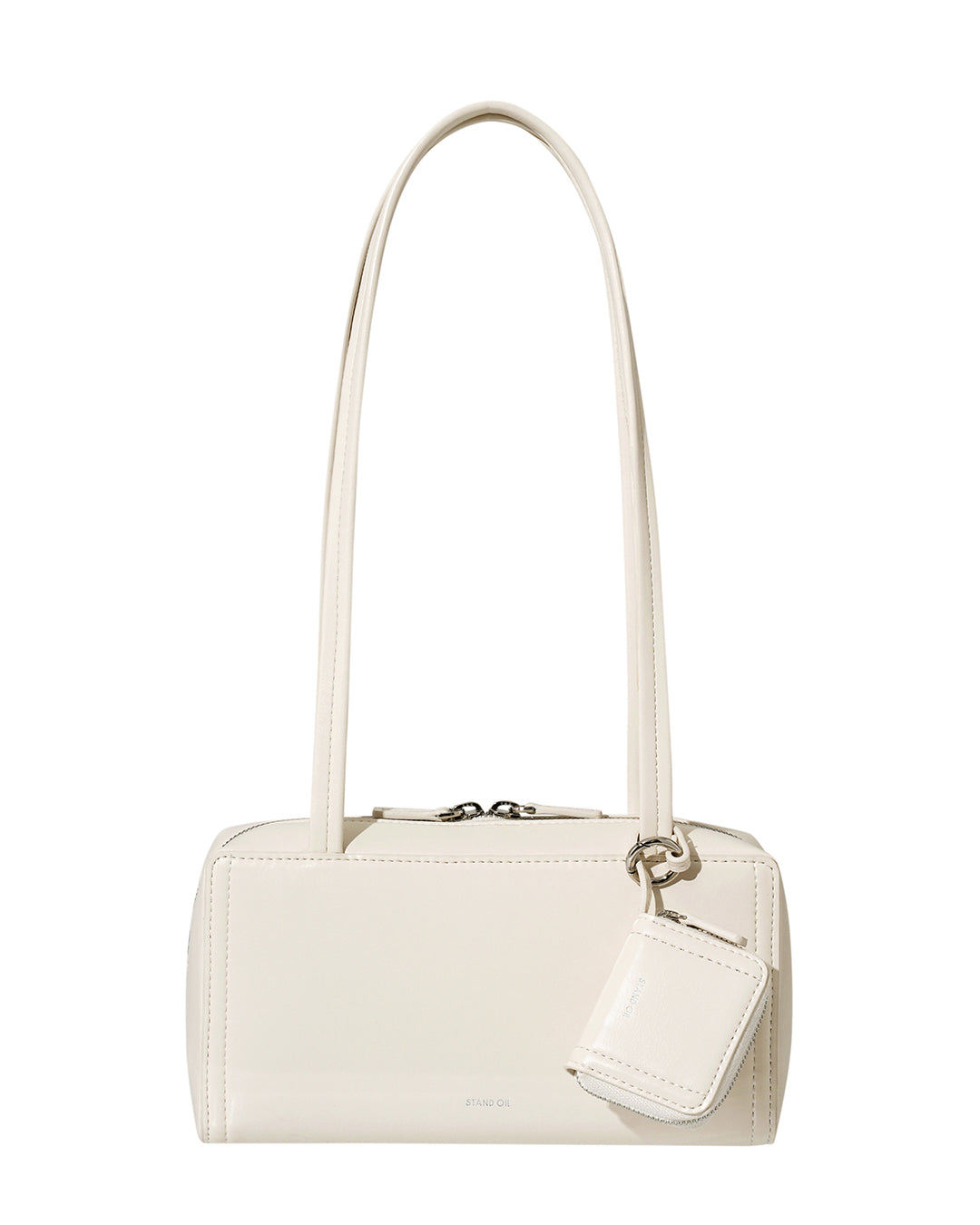 Stand Oil Post Bag — Square Box Shoulder — Cream