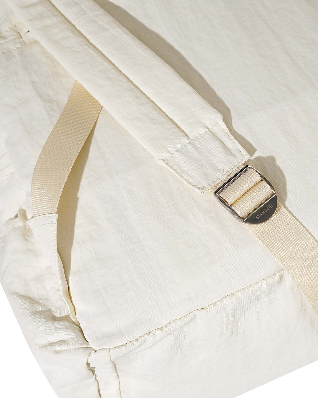 Stand Oil Tied Backpack — Cream