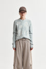 Matin Kim Poni Coni Knit Zip Up — Mint