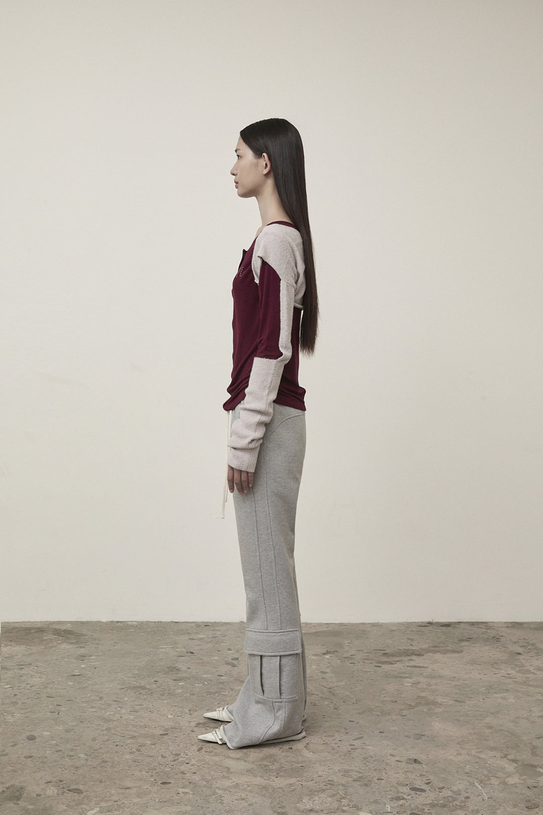 Matin Kim Bolero Knit Muffler Light — Beige