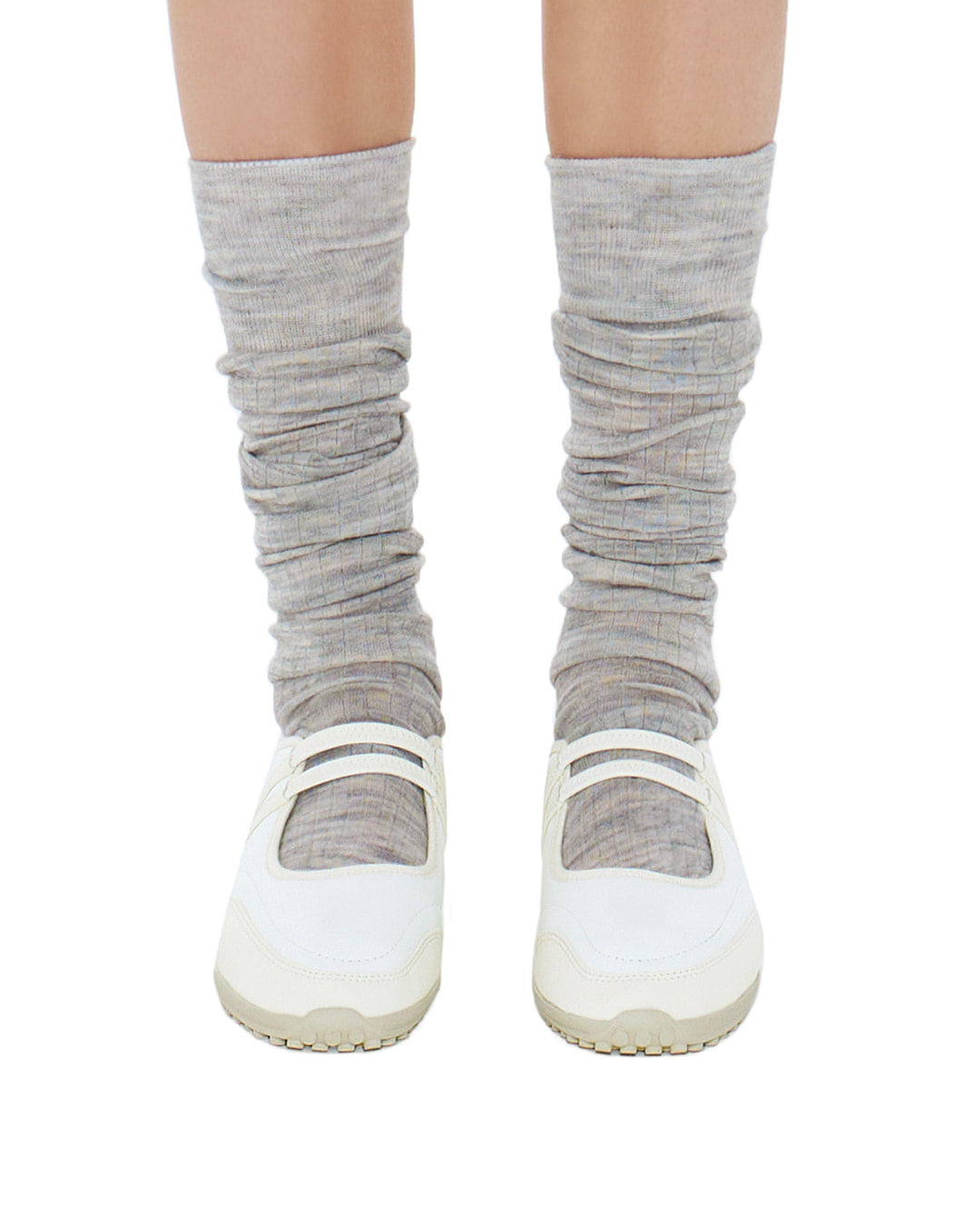Stand Oil Strap Mary Jane Sneakers — Ivory