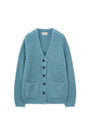 Matin Kim Side Button Point Overfit Cardigan — Light Blue