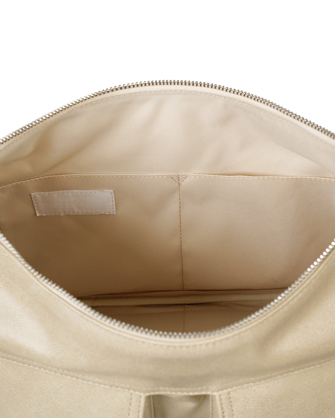 Stand Oil Joey Bag — Structured Crossbody — Cream