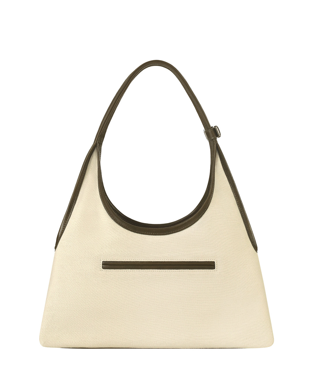 Stand Oil Ringo Bag Mini — Reversible Canvas &amp; Leather — Khaki Brown