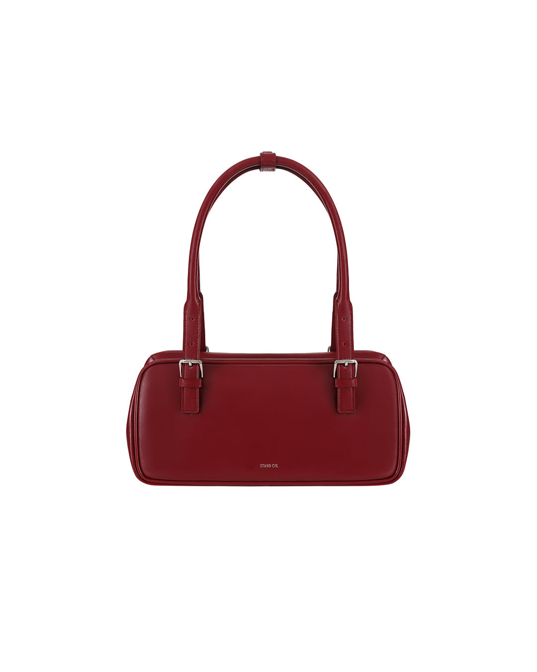 Stand Oil Square Bowling Bag — Red wine