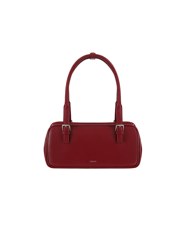 Stand Oil Square Bowling Bag — Red wine
