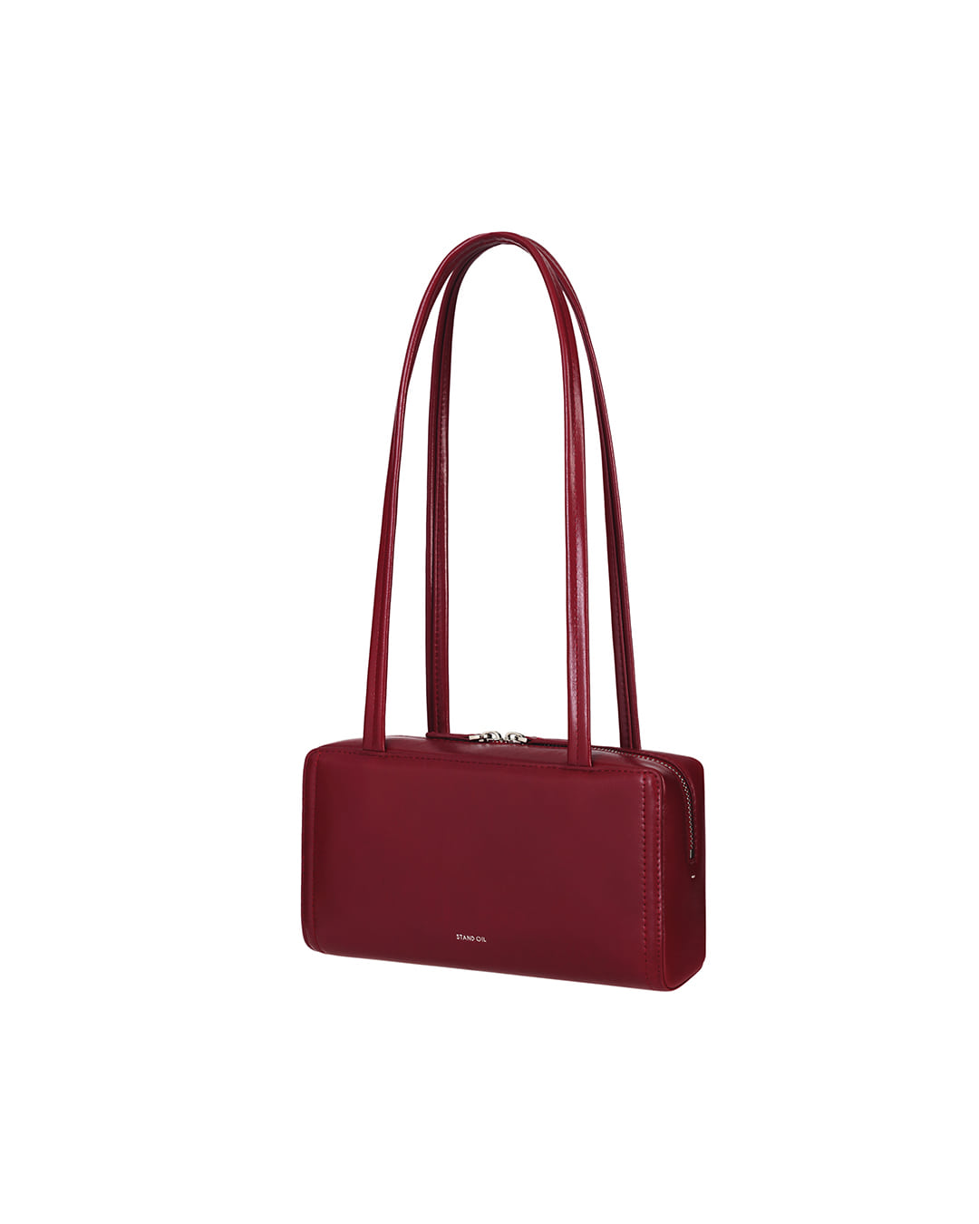 Stand Oil Post Bag — Square Box Shoulder — Red wine