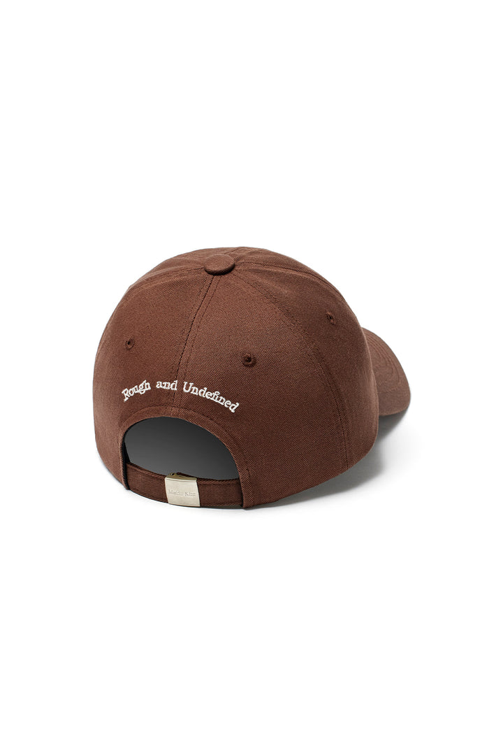 Matin Kim Volume Logo Ball Cap — Brown