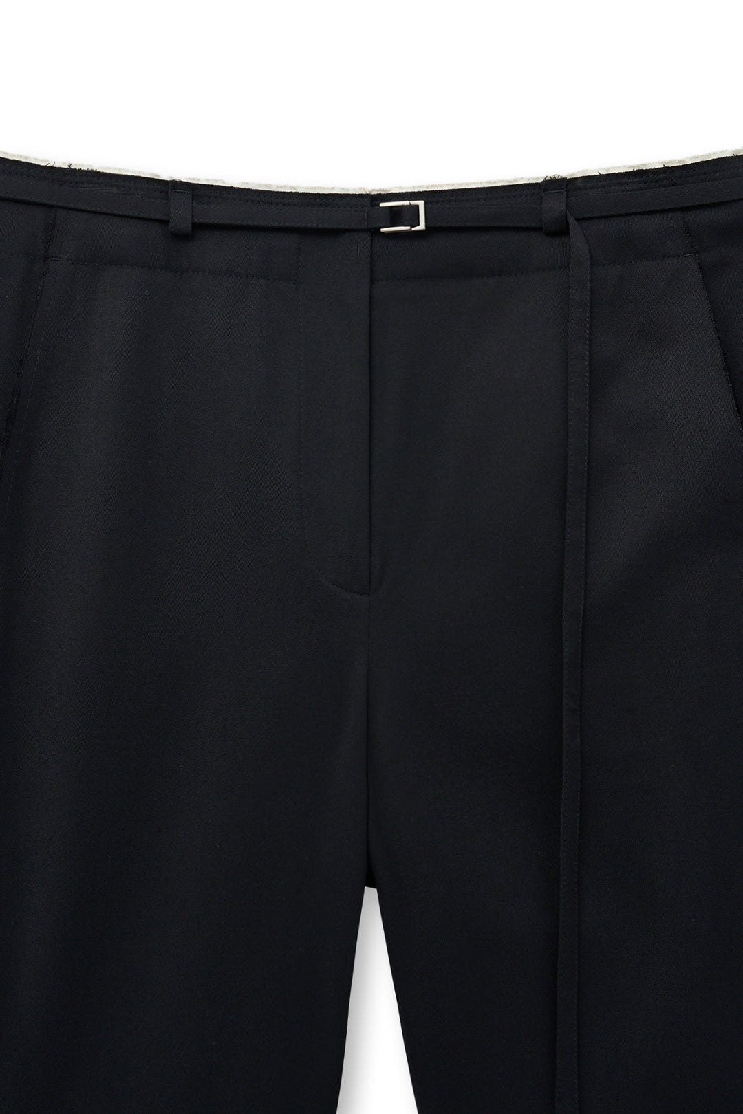 Matin Kim Cut Out Point String Trouser — Black