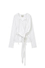 Matin Kim Tied Drapery Top — White