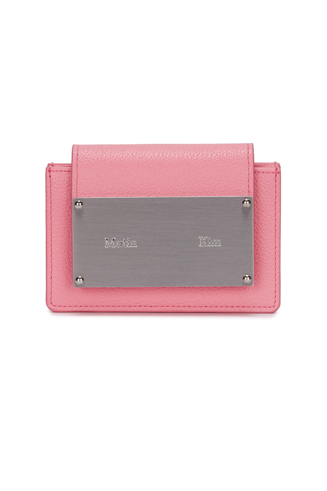 Matin Kim Accordion Wallet — Brass Hardware — Black