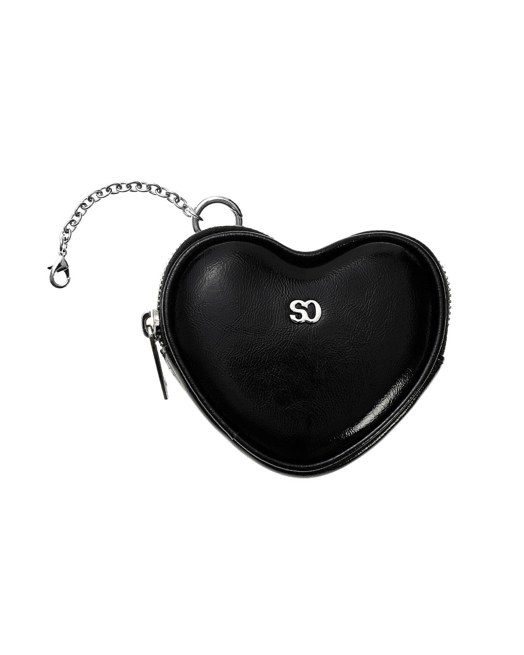Stand Oil Heart Pods Keyring — Black