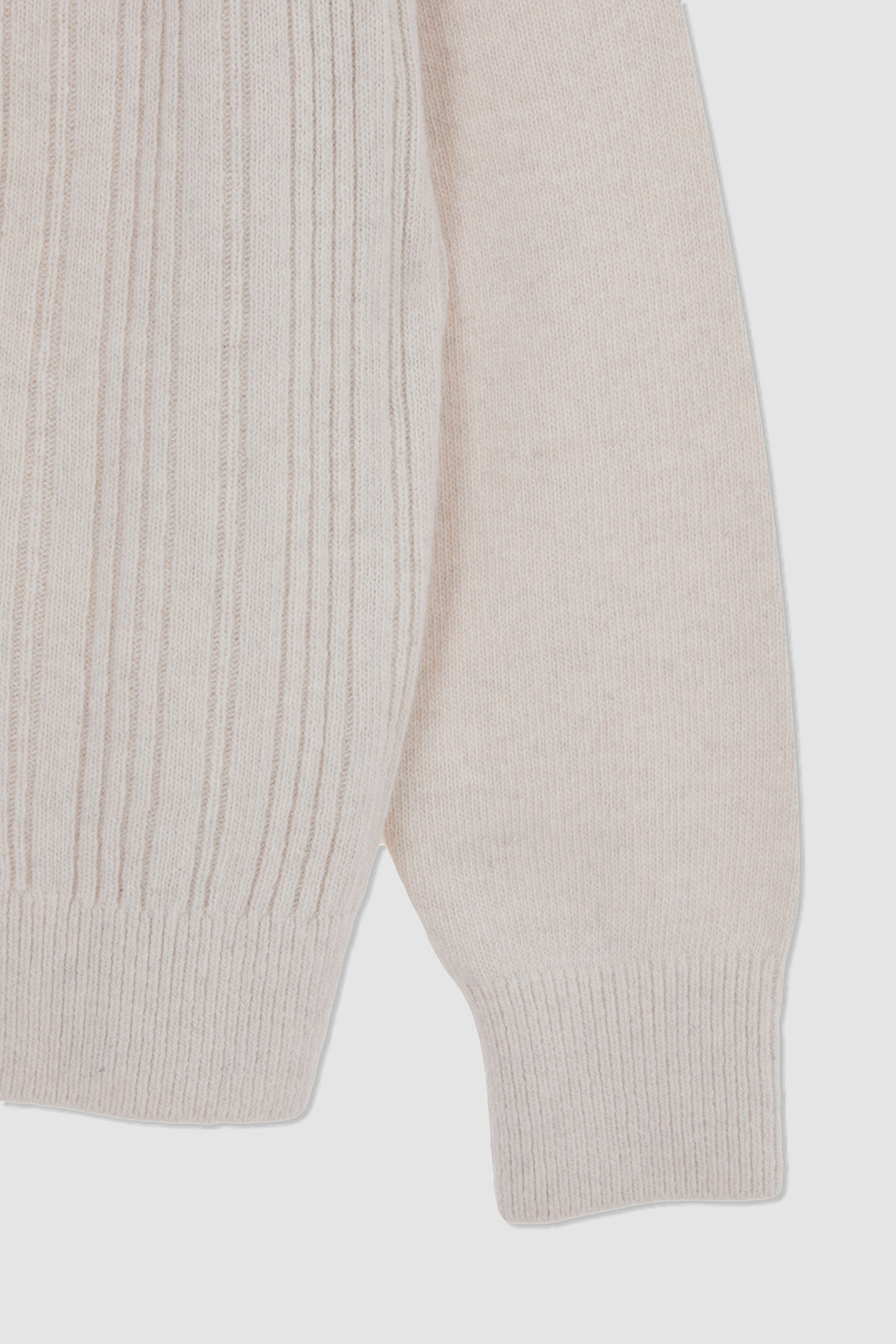 KIMMATIN Muffler Cardigan Light — Beige