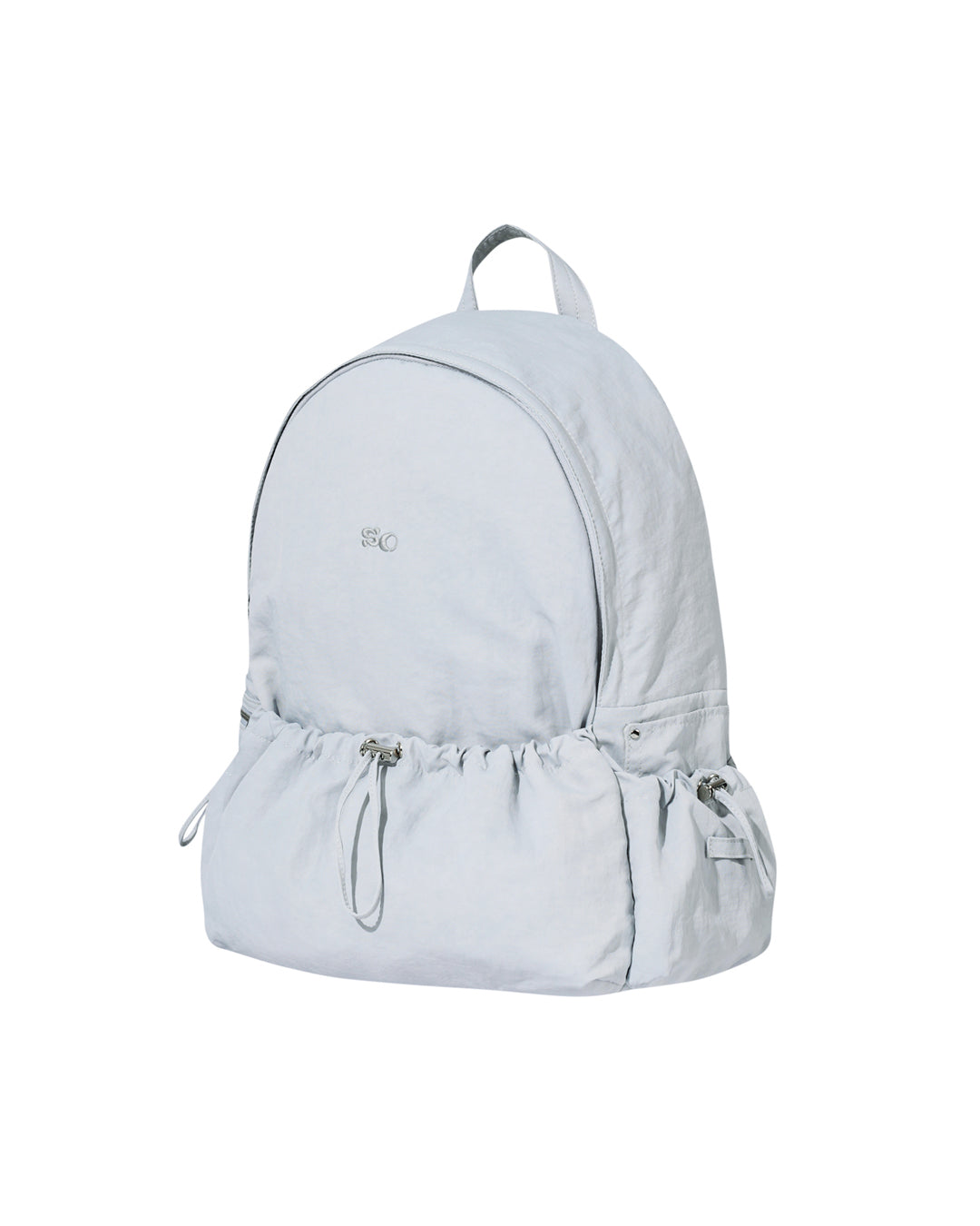 Stand Oil Tied Backpack — Fog Blue