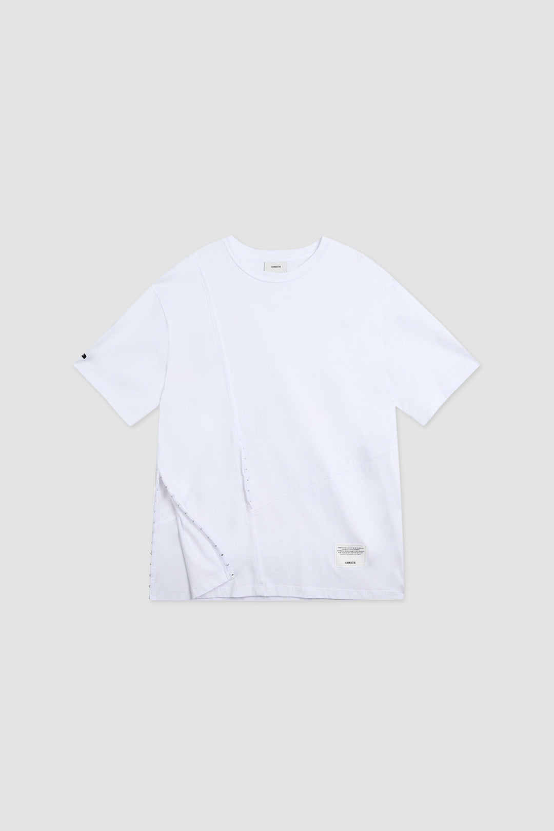 KIMMATIN Hook and Eye Point Two Way Top — White