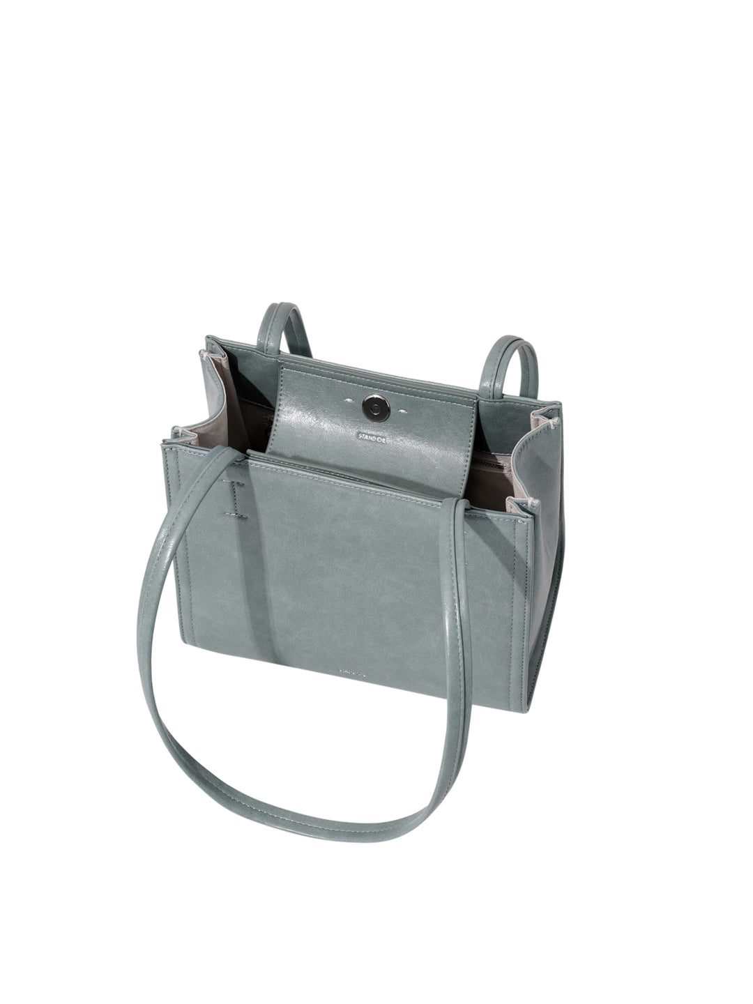 Stand Oil Oblong Mini Bag — Denim Blue