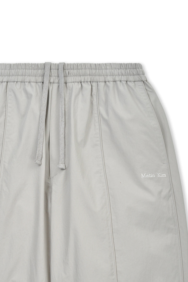 Matin Kim Multi Panel Wide Pants — Light Grey