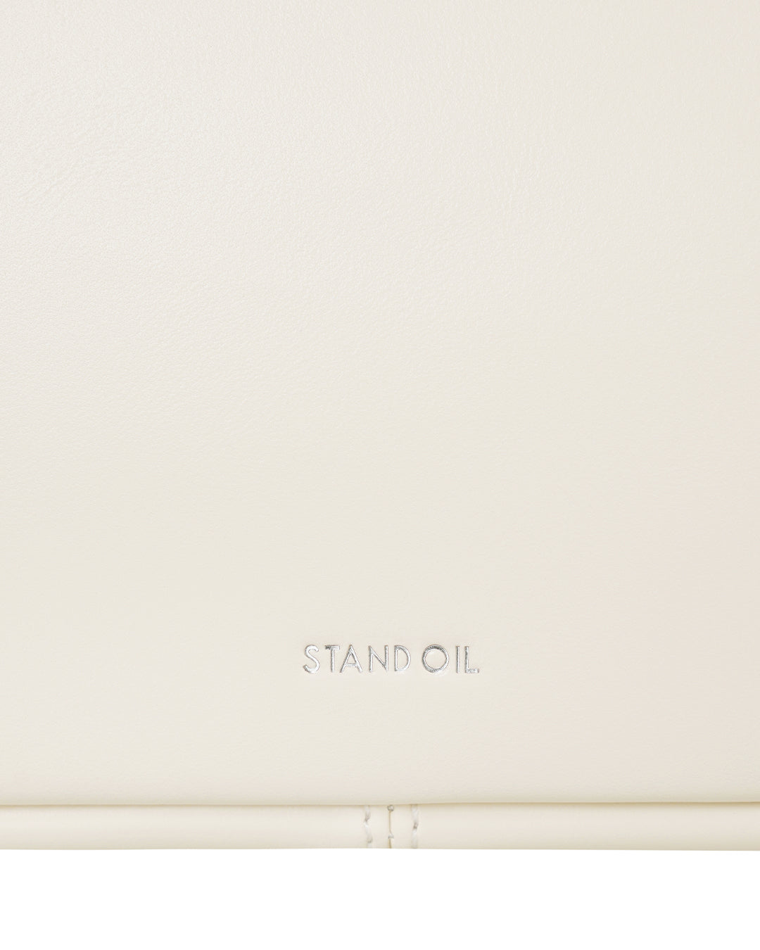 Stand Oil More Baguette Bag — Cream
