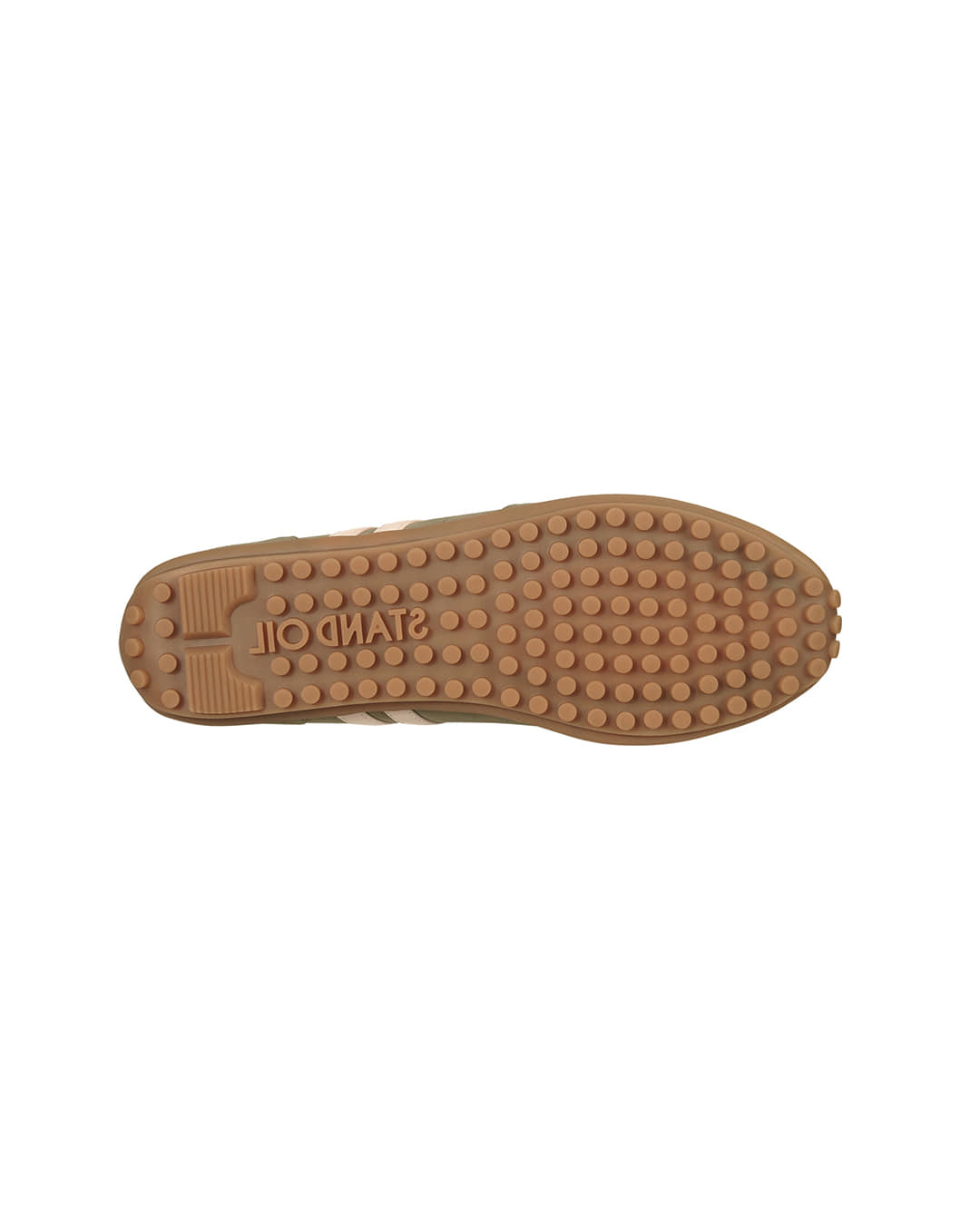 Stand Oil Strap Mary Jane Sneakers — Khaki Combo