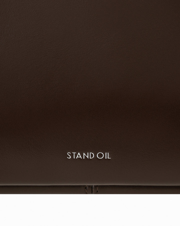 Stand Oil More Baguette Bag — Maroon