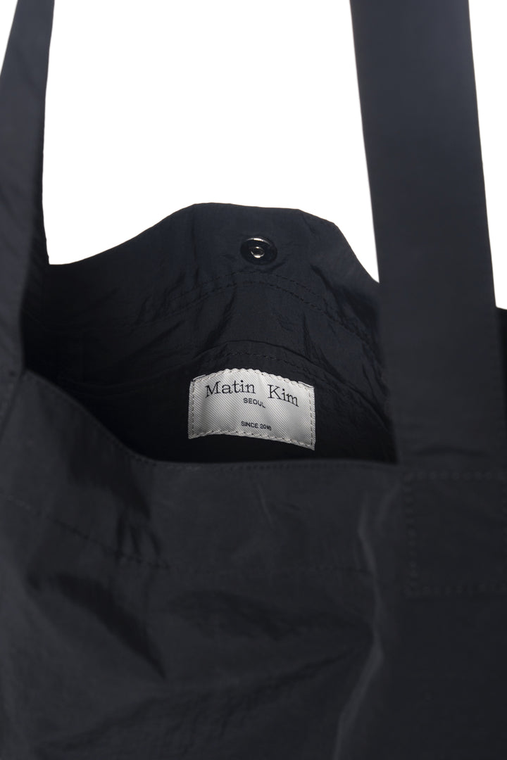 Matin Kim Fabric Big Ecobag — Black