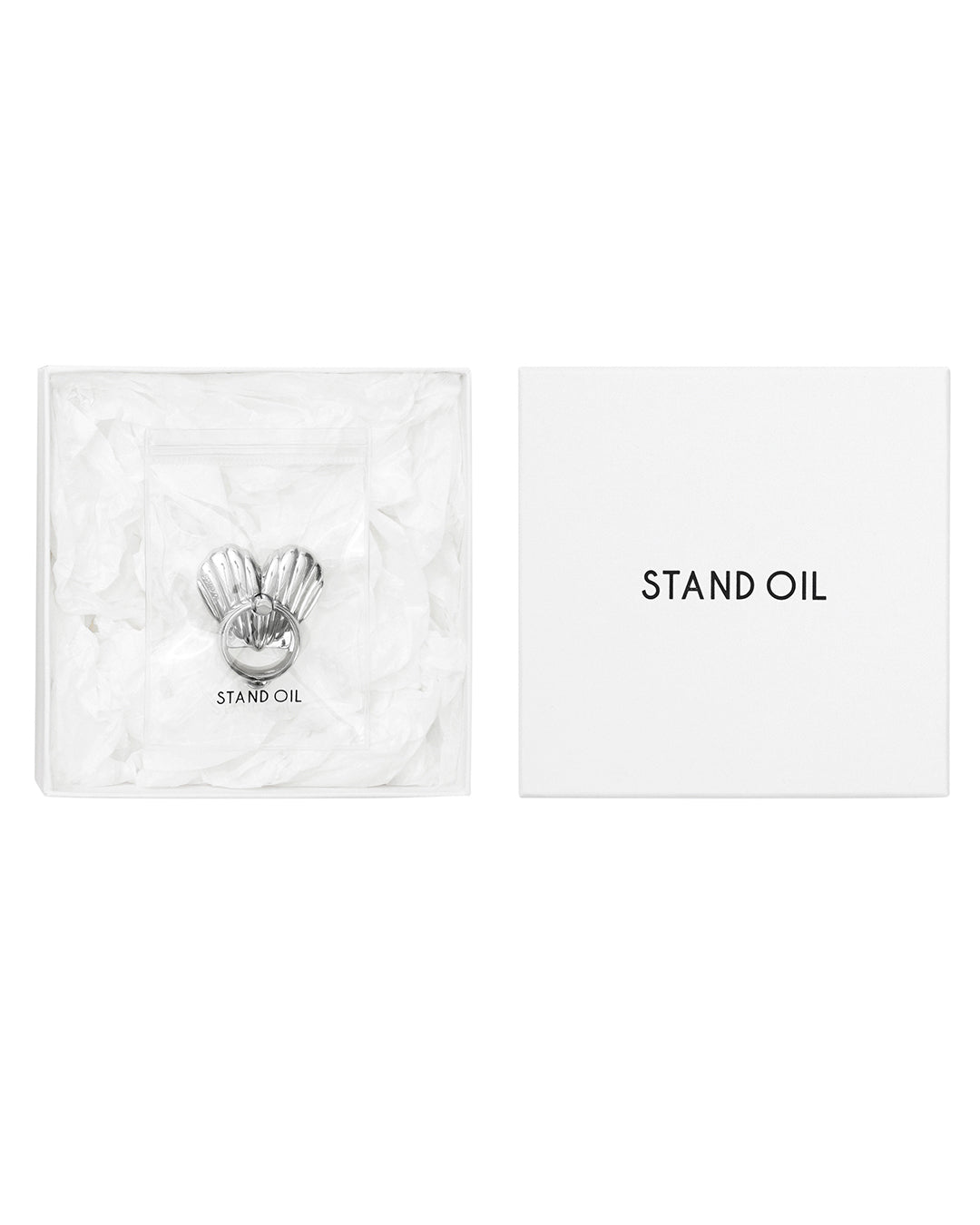 Stand Oil Shell Gripring — Silver