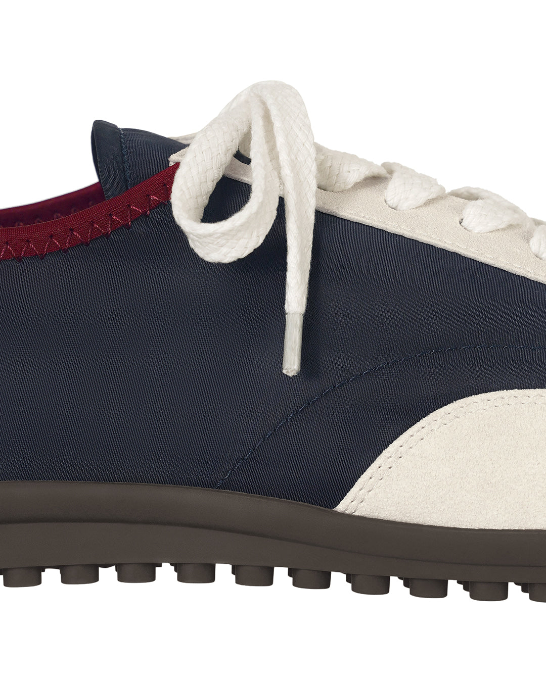 Stand Oil Sophie Flat Sneaker — Navy Combo