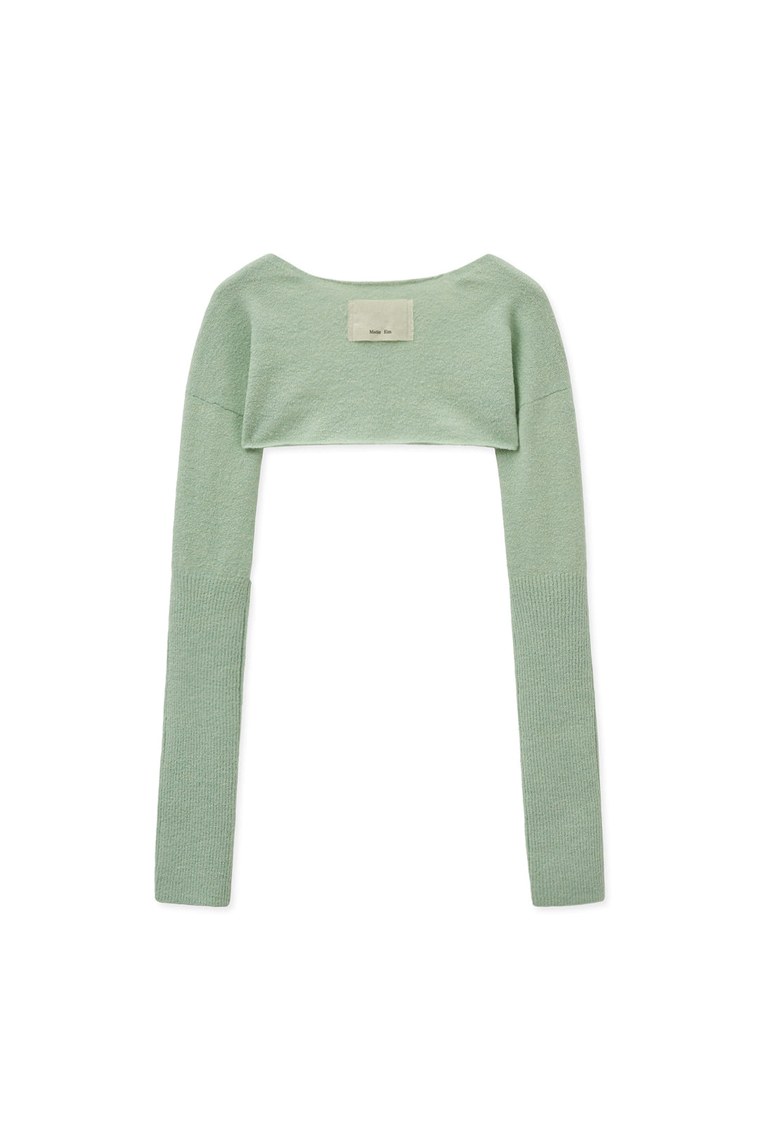 Matin Kim Bolero Knit Muffler Light — Green
