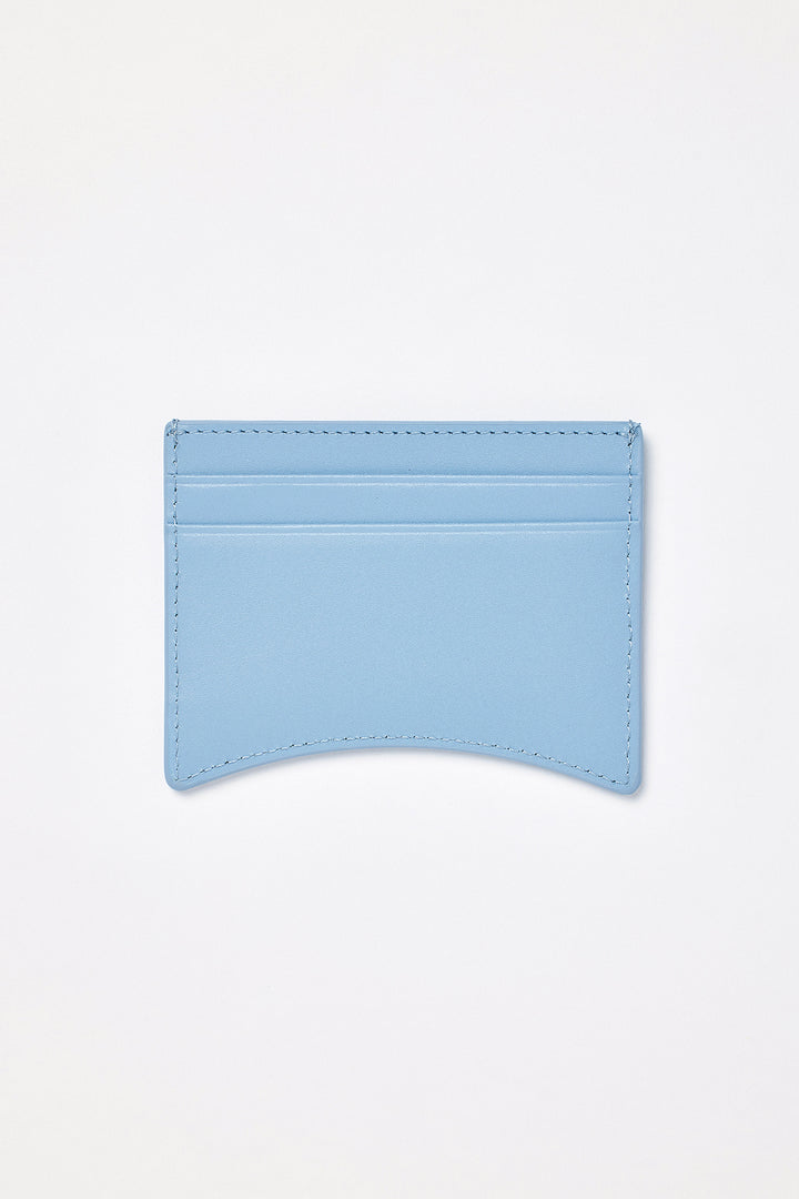 KIMMATIN Arch Shape Card Wallet — Blue