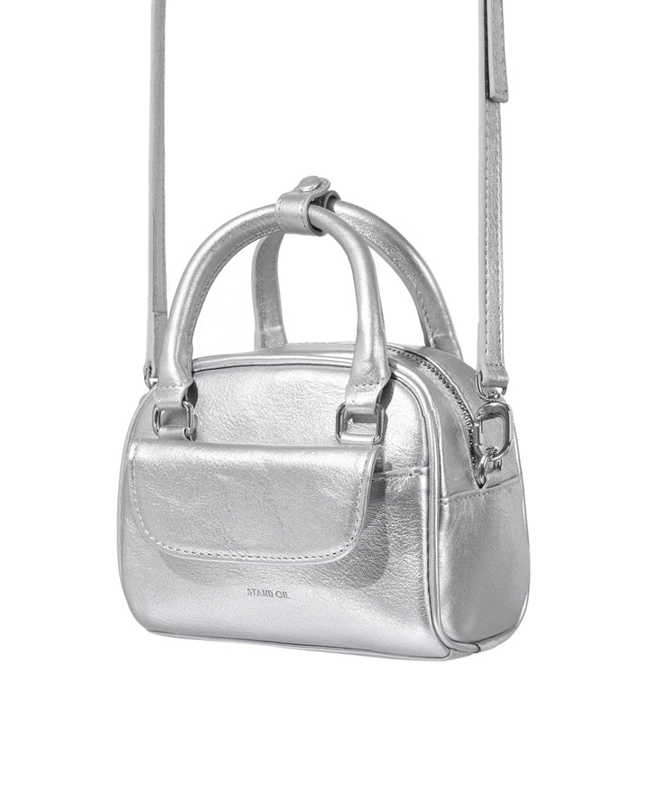 Stand Oil Chubby Bag Tiny — Silver