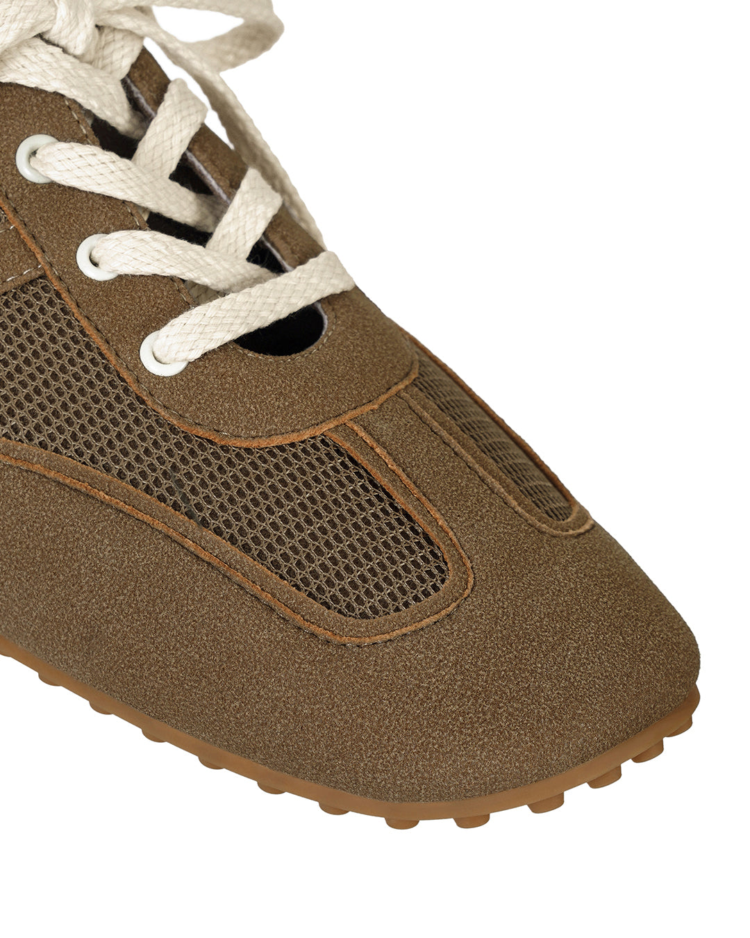 Stand Oil Morrow Square Sneakers — Brown