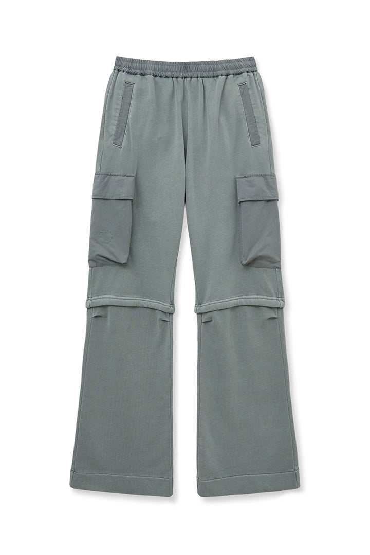 Matin Kim Pigment Dyed Cargo Pants — Light Grey